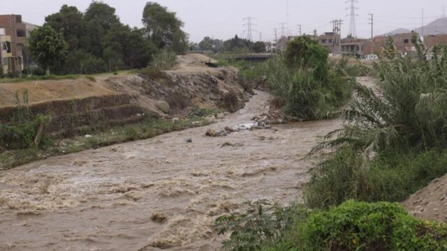 SE REGISTRA CAUDAL POR ENCIMA DE LO NORMAL EN EL RIO RÍMAC