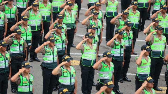 GOBIERNO INCORPORA A MÁS DE 5 MIL NUEVOS POLICÍAS