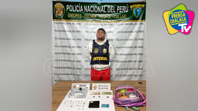 Capturan a presunto vendedor de droga por delivery